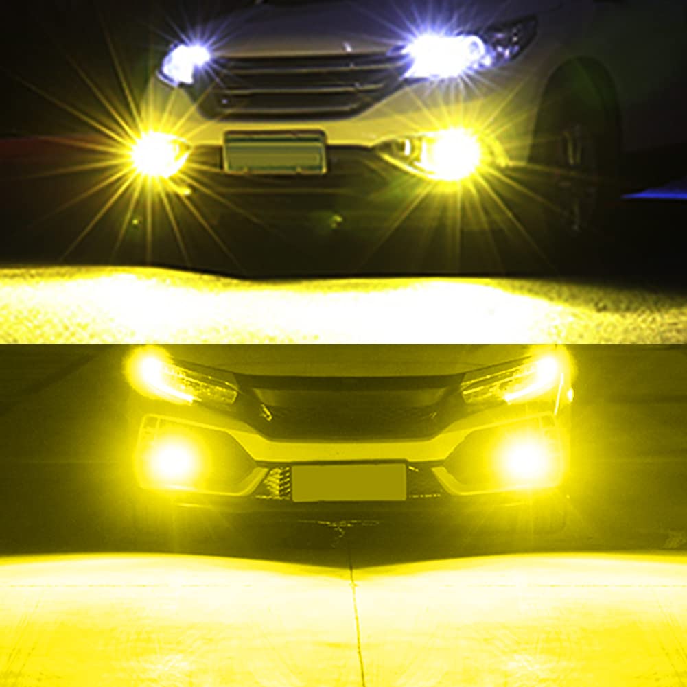 Amazon.com: HONLEEX DC/AC 9-36V PSX26W 12278 LED Fog Light Bulbs